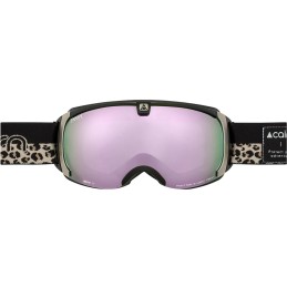 CAIRN Masque de ski PEARL SPX3 - MAT BLACK LEOPARD
