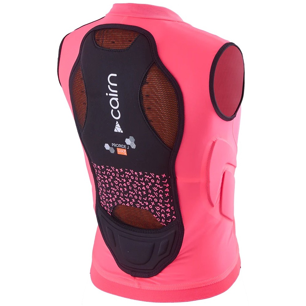 CAIRN Dorsale junior PRORIDE D3O® J - FLUO PINK