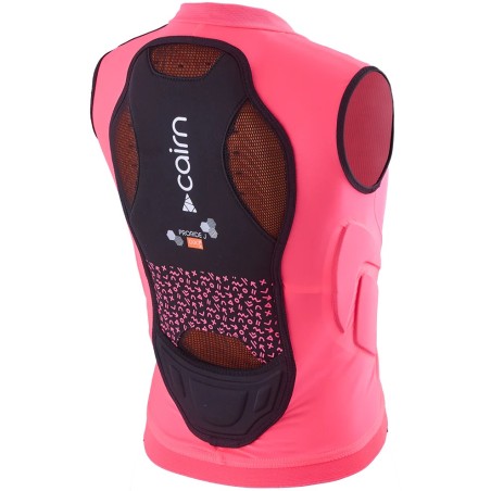 CAIRN Dorsale junior PRORIDE D3O® J - FLUO PINK