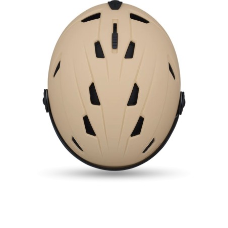 CAIRN Casque de ski ELECTRON VISOR - MAT BISCUIT
