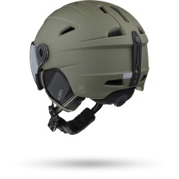 CAIRN Casque de ski ELECTRON VISOR - MAT KHAKI