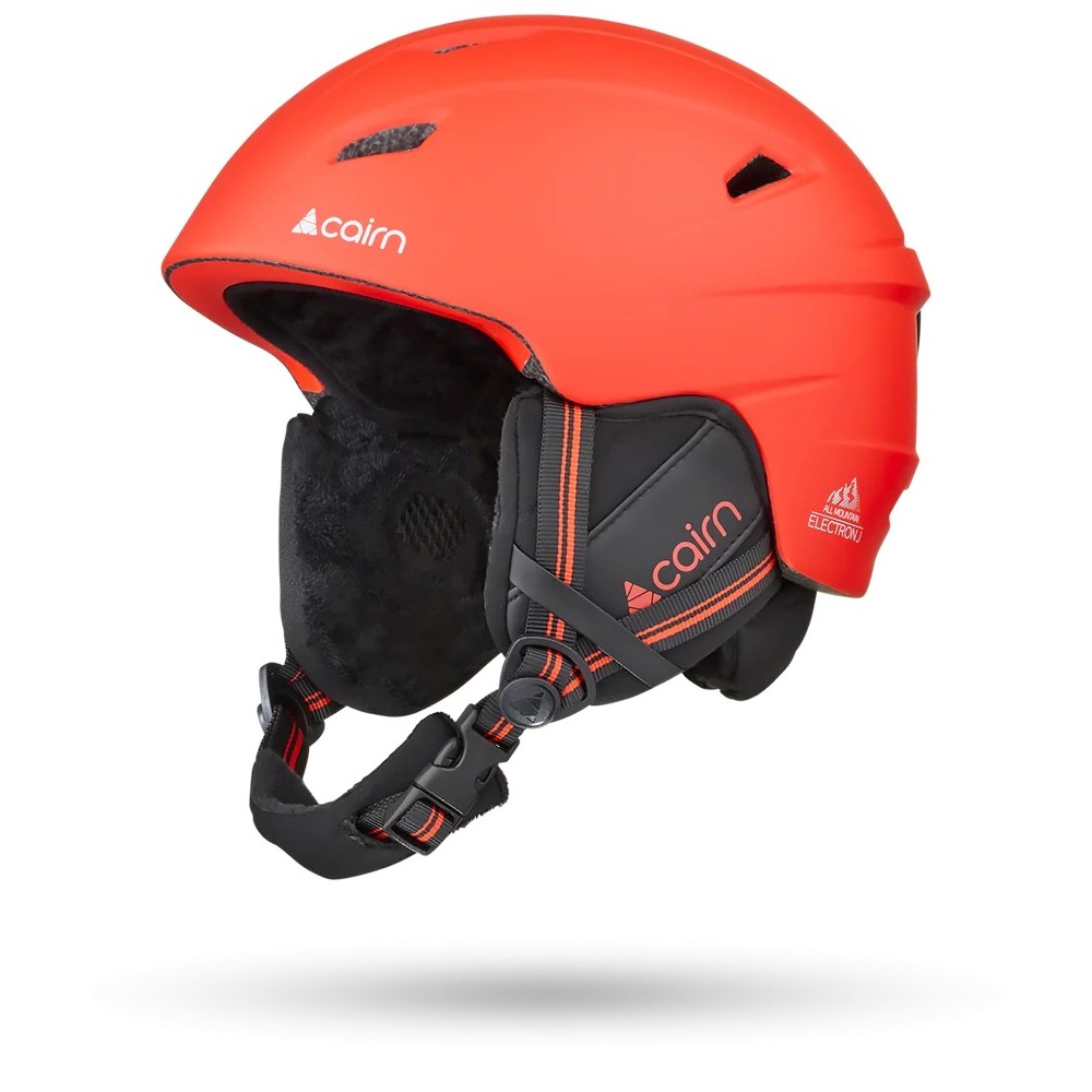 CAIRN Casque de ski ELECTRON J - MAT BRIGHT RED