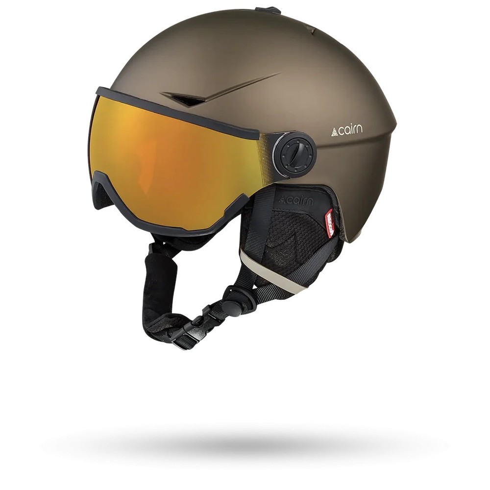 CAIRN Casque de ski RISE PHOTOCHROMIC - PURE MAT BRONZE