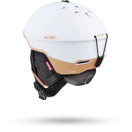 CAIRN Casque de ski RISE PURE - MAT WHITE
