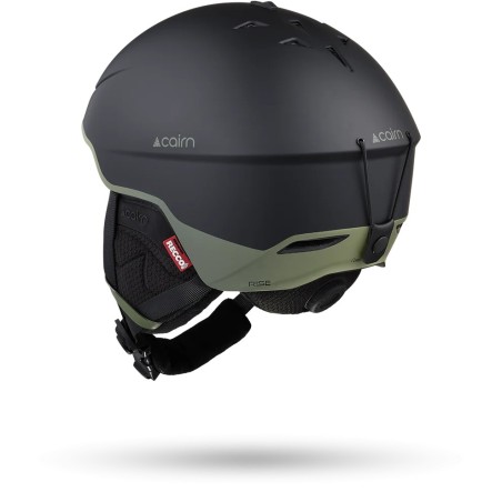 CAIRN Casque de ski RISE PURE - MAT BLACK KHAKI