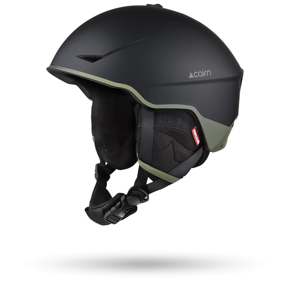 CAIRN Casque de ski RISE PURE - MAT BLACK KHAKI