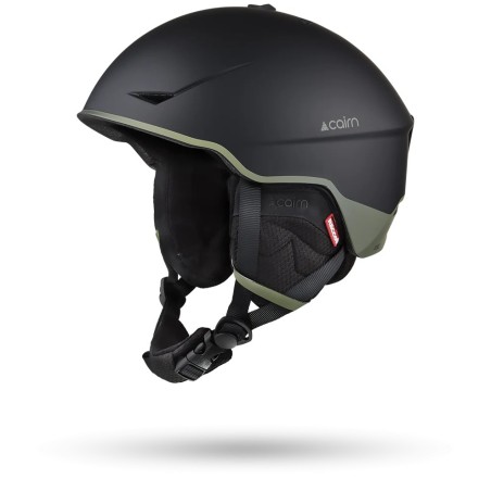CAIRN Casque de ski RISE PURE - MAT BLACK KHAKI