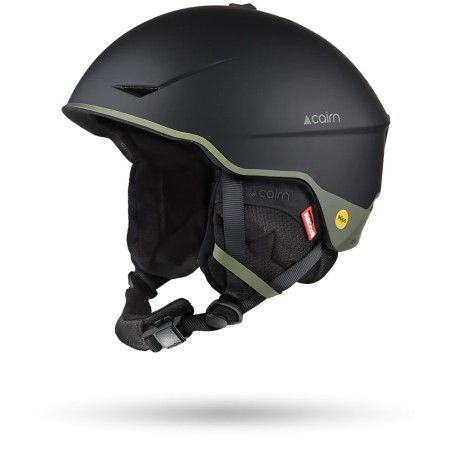 CAIRN Casque de ski RISE MIPS® - MAT BLACK KHAKI