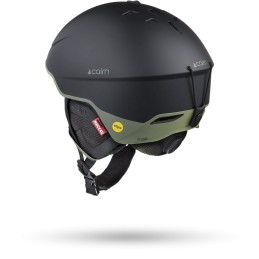 CAIRN Casque de ski RISE MIPS® - MAT BLACK KHAKI