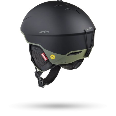 CAIRN Casque de ski RISE MIPS® - MAT BLACK KHAKI