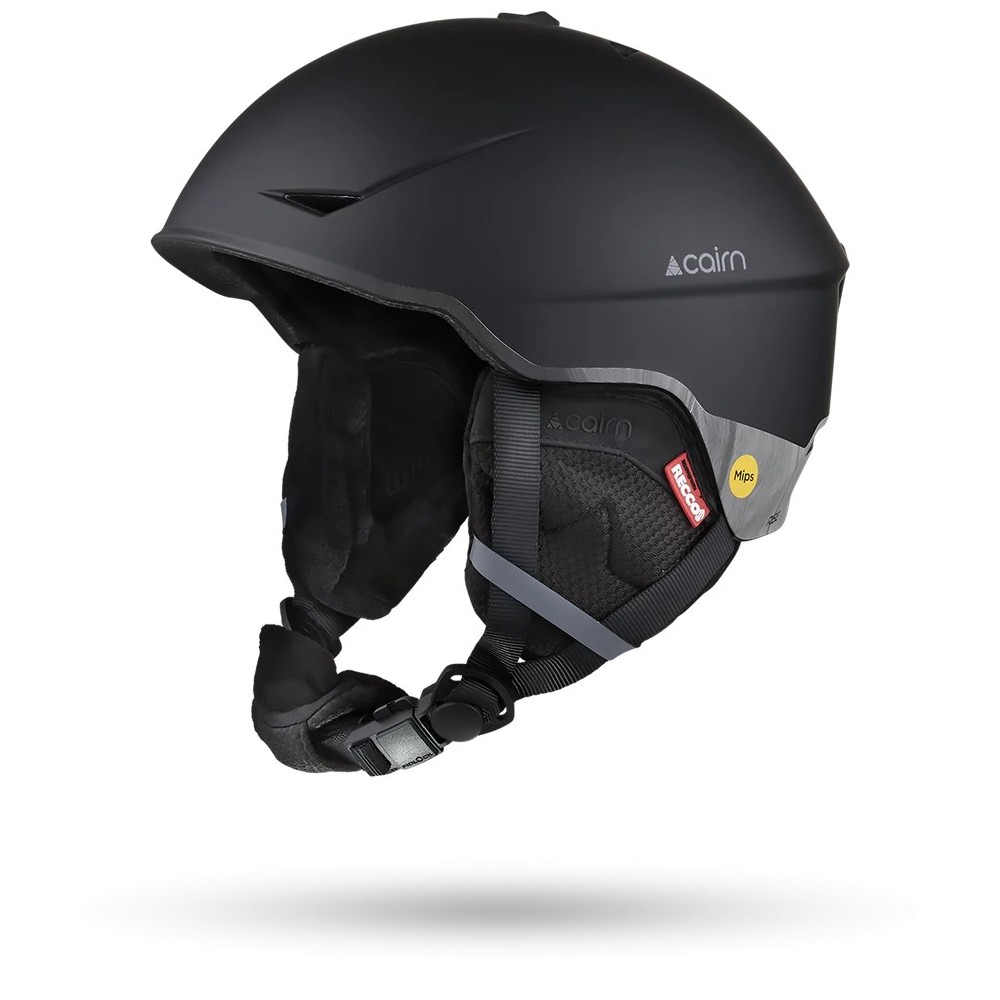 CAIRN Casque de ski RISE MIPS® - MAT BLACK LAVA