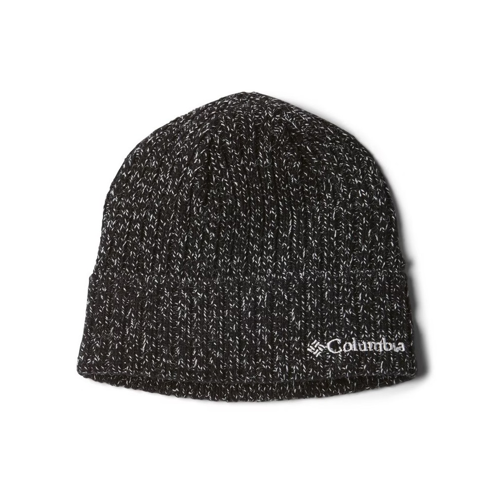 COLUMBIA Bonnet WATCH CAP - BLACK AND WHITE