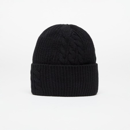 COLUMBIA Bonnet AGATE PASS CABLE KNIT BEANIE - BLACK