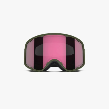 LOUBSOL Masque de ski LS3 - ESS KAKI PH ROSE 1-3