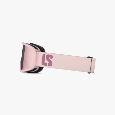 LOUBSOL Masque de ski LS1 - ROSE PALE APEX HD ROSE 3