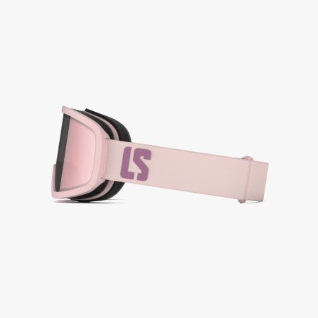 LOUBSOL Masque de ski LS2 - ROSE PALE MI ROSE 3
