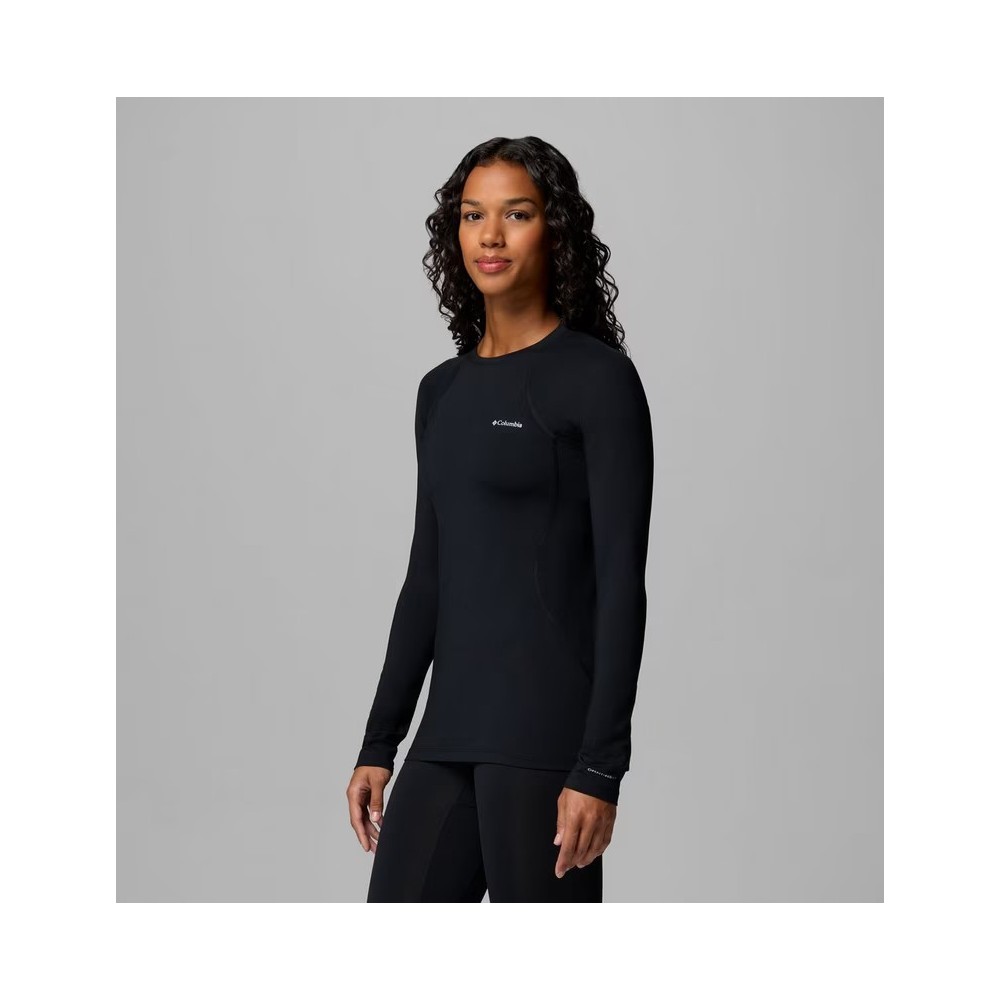COLUMBIA Haut à manches longues Midweight Stretch Femme - Black