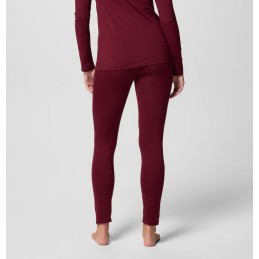 COLUMBIA Collant Technique Midweight Stretch Femme - RICH WINE