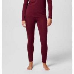 COLUMBIA Collant Technique Midweight Stretch Femme - RICH WINE