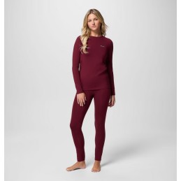 COLUMBIA Collant Technique Midweight Stretch Femme - RICH WINE