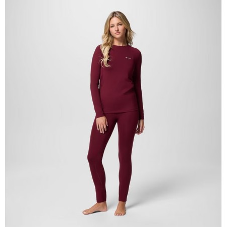 COLUMBIA Collant Technique Midweight Stretch Femme - RICH WINE