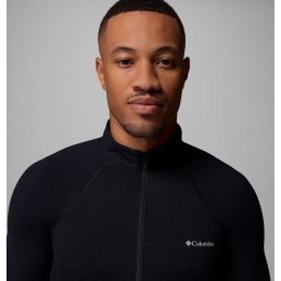 COLUMBIA Sous-vêtement technique à demi-zip et manches longues Midweight Stretch Homme - BLACK
