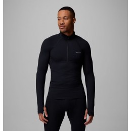COLUMBIA Sous-vêtement technique à demi-zip et manches longues Midweight Stretch Homme - BLACK