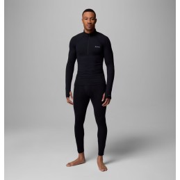 COLUMBIA Sous-vêtement technique à demi-zip et manches longues Midweight Stretch Homme - BLACK