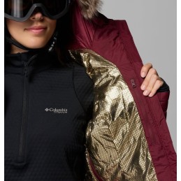 COLUMBIA Veste de Ski Isolée en Duvet Columbia Bird Mountain™ III Femme - RICH WINE