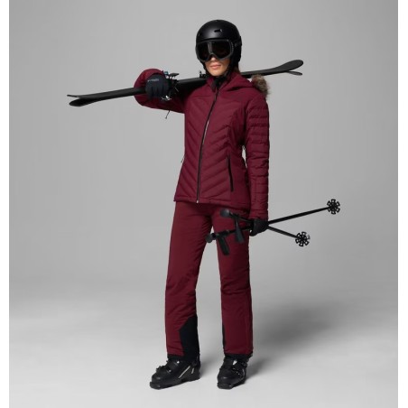 COLUMBIA Veste de Ski Isolée en Duvet Columbia Bird Mountain™ III Femme - RICH WINE