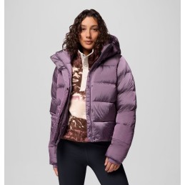 COLUMBIA Doudoune en Duvet à Capuche Amaze Puff™ Femme - FIG HIGH SHINE
