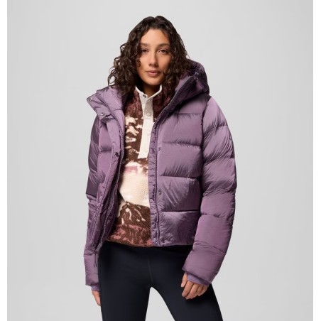 COLUMBIA Doudoune en Duvet à Capuche Amaze Puff™ Femme - FIG HIGH SHINE