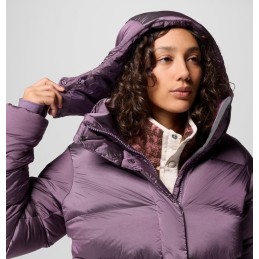 COLUMBIA Doudoune en Duvet à Capuche Amaze Puff™ Femme - FIG HIGH SHINE