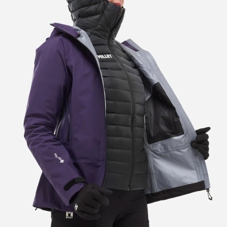 MILLET doudoune EVOLE LIGHT 700 - BLACK