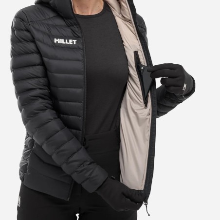 MILLET doudoune EVOLE LIGHT 700 - BLACK