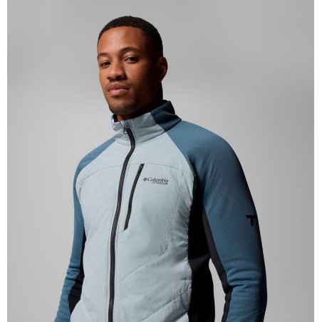 COLUMBIA Veste Technique Hybride en Polaire Arctic Crest™ Homme - CRUSHED BLUE