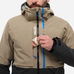 MILLET veste de ski GRANDS MONTETS PJ - DORITE/BLACK