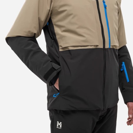 MILLET veste de ski GRANDS MONTETS PJ - DORITE/BLACK