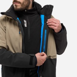 MILLET veste de ski GRANDS MONTETS PJ - DORITE/BLACK