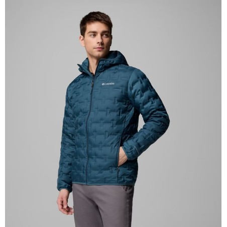 COLUMBIA Doudoune À Capuche en Duvet Delta Ridge Homme - EVERBLUE