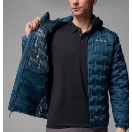 COLUMBIA Doudoune À Capuche en Duvet Delta Ridge Homme - EVERBLUE