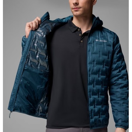 COLUMBIA Doudoune À Capuche en Duvet Delta Ridge Homme - EVERBLUE