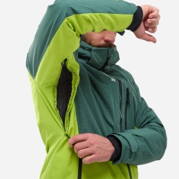 MILLET veste de ski GRANDS MONTETS PEAK - BOTTLE/MACAW