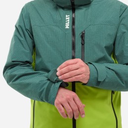 MILLET veste de ski GRANDS MONTETS PEAK - BOTTLE/MACAW