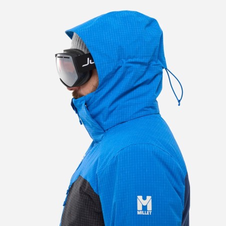 MILLET veste de ski GRANDS MONTETS PEAK - ICON BLUE/DARK DENIM