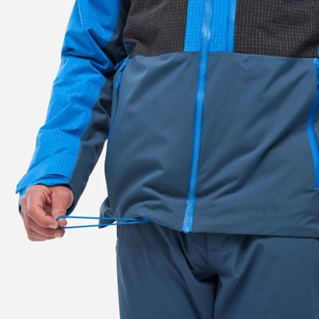 MILLET veste de ski GRANDS MONTETS PEAK - ICON BLUE/DARK DENIM