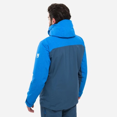 MILLET veste de ski GRANDS MONTETS PEAK - ICON BLUE/DARK DENIM