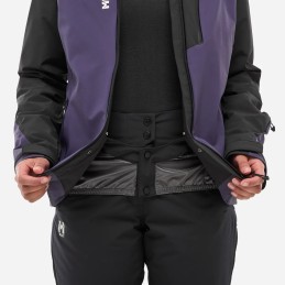 MILLET veste de ski GRANDS MONTETS PRO - PURPLE/VELVET