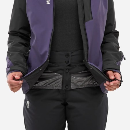 MILLET veste de ski GRANDS MONTETS PRO - PURPLE/VELVET