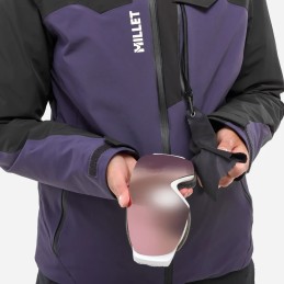 MILLET veste de ski GRANDS MONTETS PRO - PURPLE/VELVET